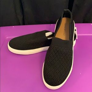 NWT Black Slip On shoe 10W